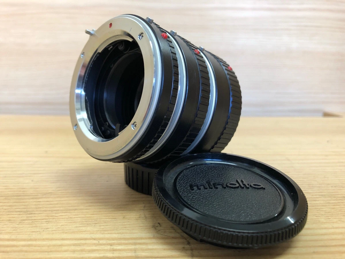 Minolta MD/MC/SR Extension Tubes | Updated Sep 2026