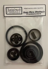 1995 Sega Mary Shelley's Frankenstein Pinball Machine Rubber Ring Kit