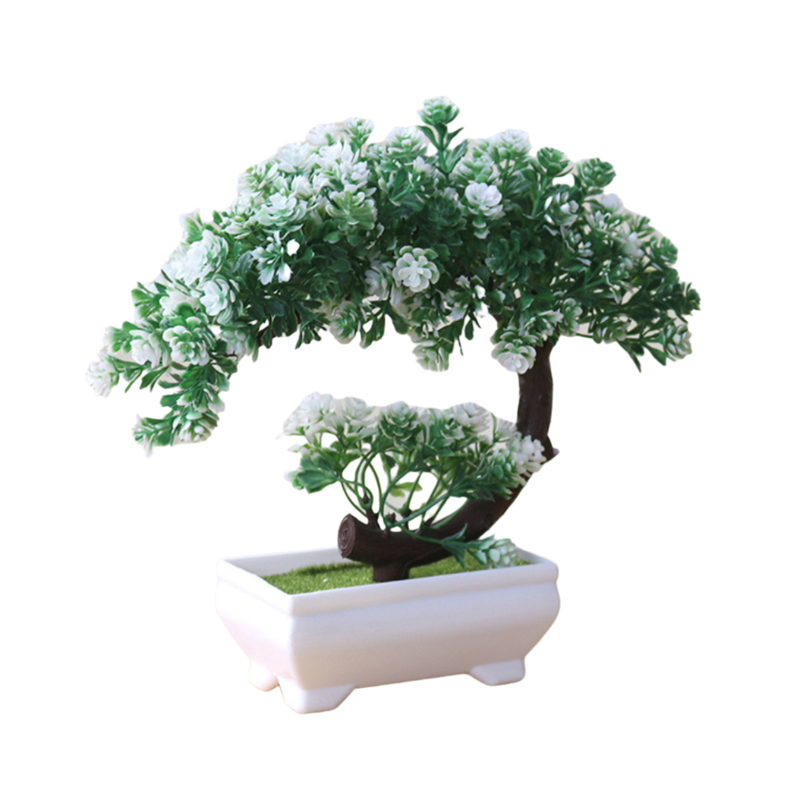 Artificial Plants Bonsai Small Tree Pot Fake Plant Pastoral Fake Plants Potted-image