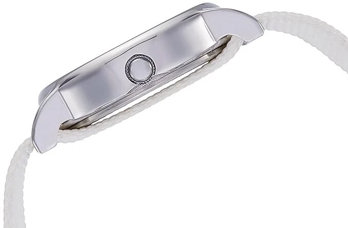 Timex T2N837, Reloj Mujer Weekender Correa Nylon Blanco, Indiglo, Estuche 31MM, NUEVO Foto 3 de 4