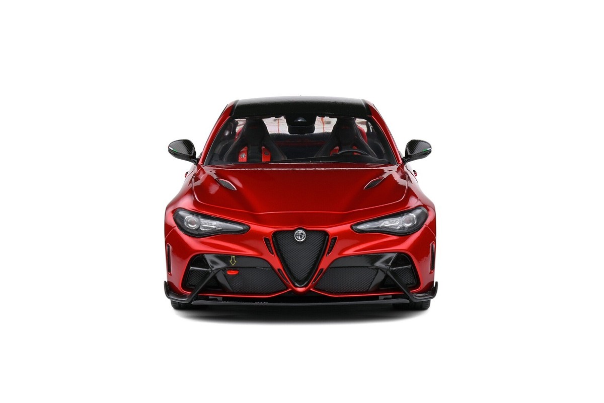 2021 ALFA ROMEO GIULIA GTA M ROSSO TRISTRATO RED 1:18 MODEL