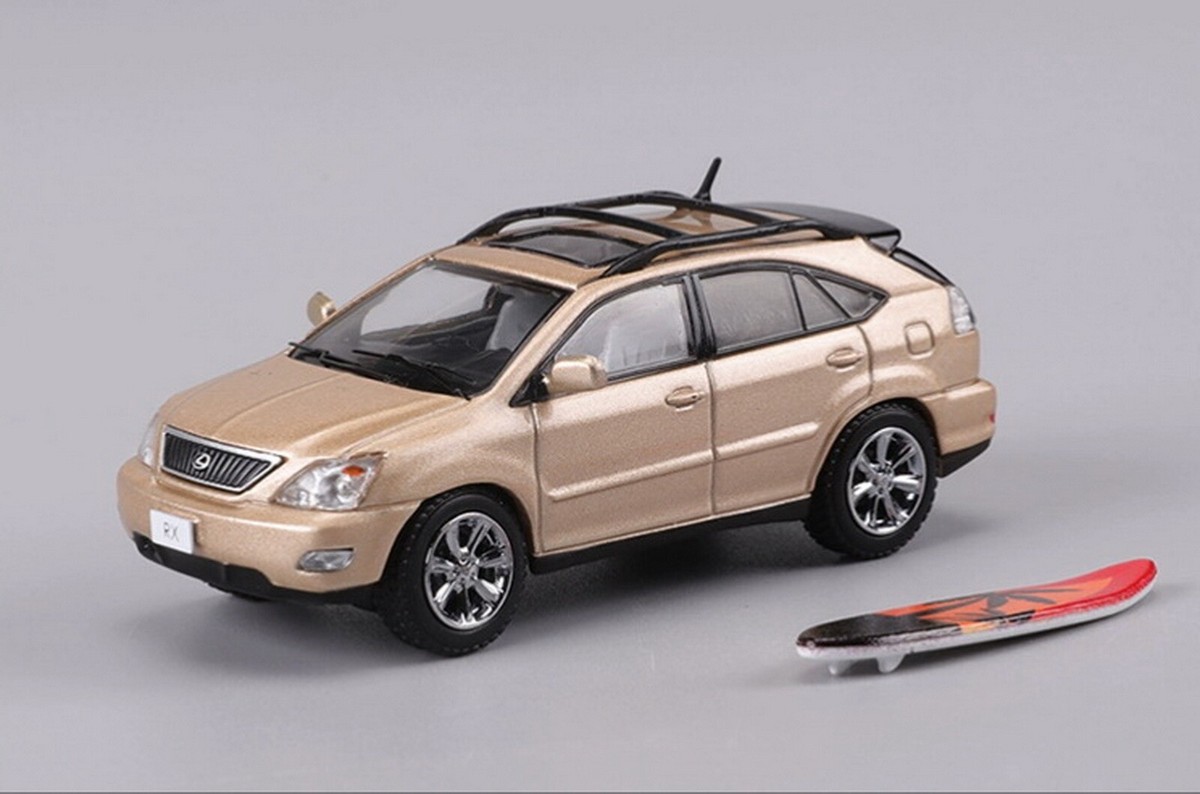 GCD 1/64 Scale RX300 2003 SUV Gold Diecast Car | eBay