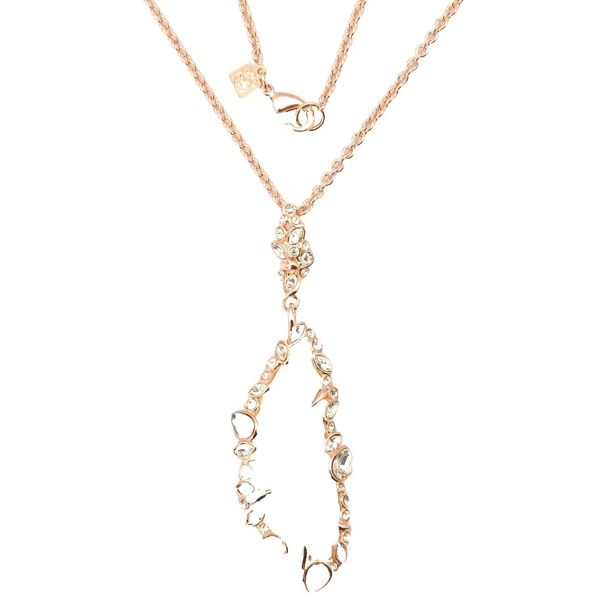 Oro Amarillo perla de cobre moda Collares y Colgantes