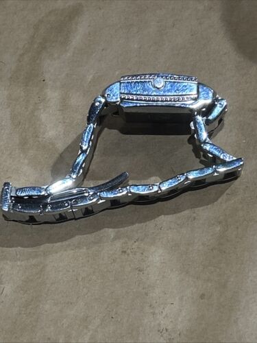 Rotary Revelation Reverso Edelstahl Damen Quarz Tankuhr läuft nicht - Bild 3 von 20