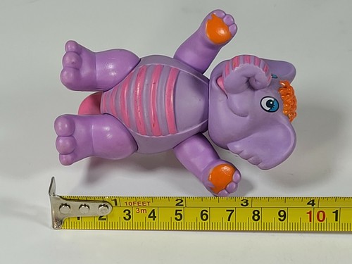 Vintage 1985 Disney Wuzzles Eleroo Action Figure 3.5" Hasbro Elephant Kangaroo - 第 2/6 張圖片