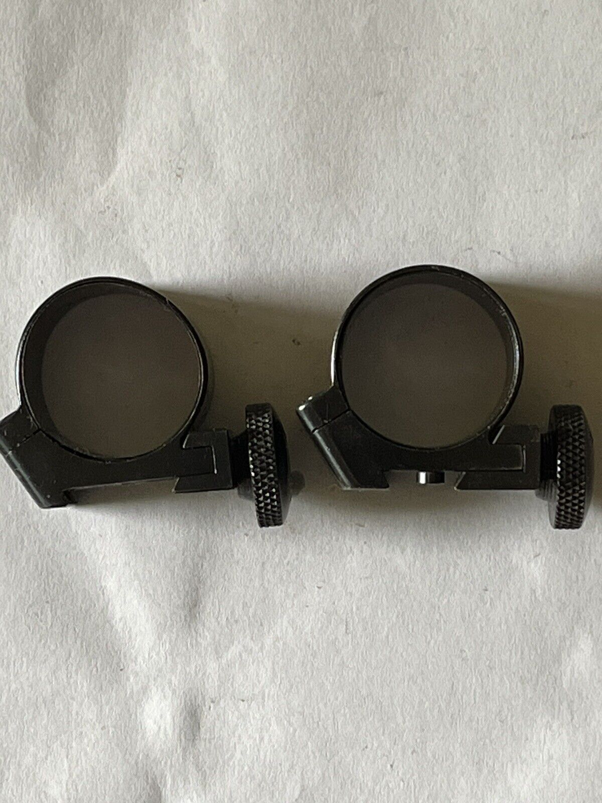 Vintage Sako scope mount rings 26mm non-split, black 