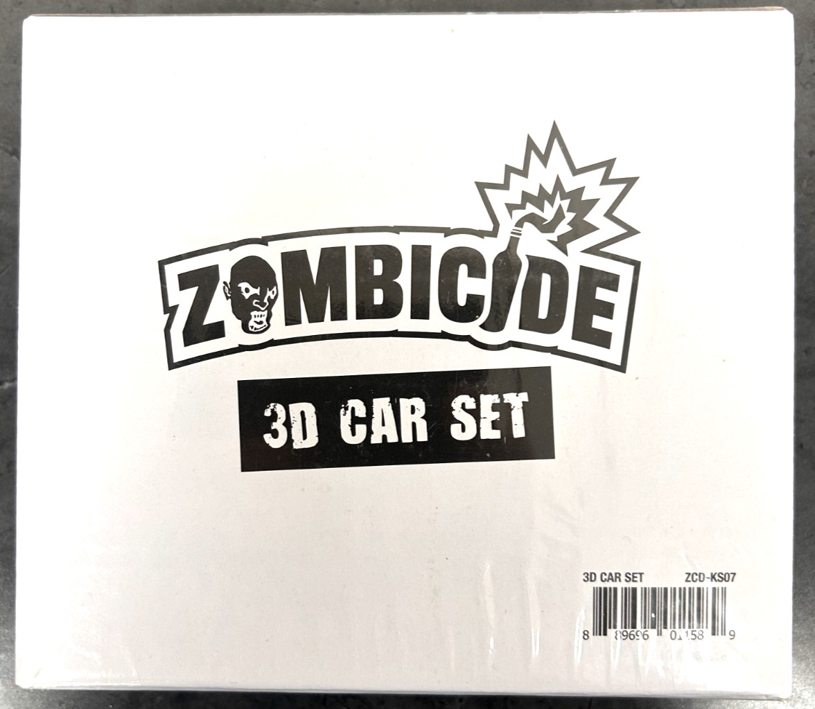 CMON - Zombicide: 3D Car Set Kickstarter Accessory - NEW IN SHRINK!