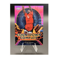 Topps Chrome 2024-25 Jalen Green #CC-8 Countdown Complete Houston Rockets