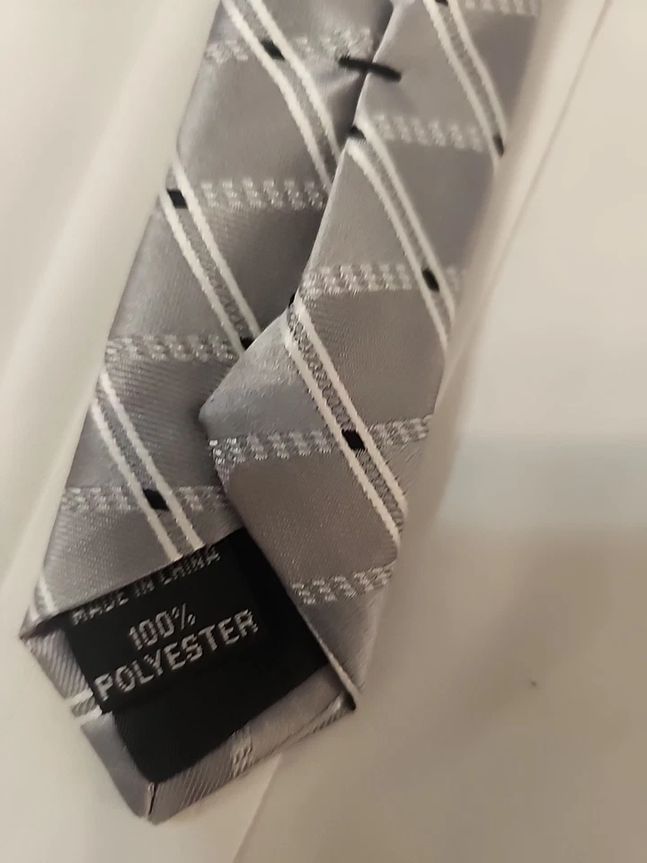 Corbata gris para hombre Arrow  Foto 3 de 4