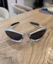 Oakley Splice - Glossy Silver Frame / Black P...