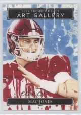 2021 Sage Premier Draft Art Gallery Mac Jones #AG-13 0hr