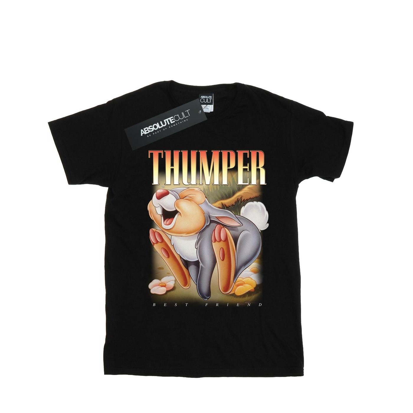 Disney Camiseta de Bambi y Tambor Montaje para Hombre (BI18444)