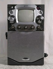 Vtg GPX K2805 CD Graphics Karaoke Machine With Monitor AV INPUTS No Mic Tested