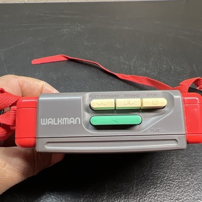 My First Sony Walkman WM-3000 Red Cassette Player | eBay