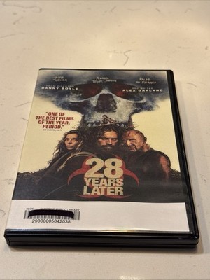 28 Years Later DVD 2025 Widescreen  Jodie Comer Aaron Taylor-Johnson EX-LIBRARY