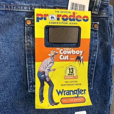 Wrangler Pro Rodeo Cowboy Cut Jeans Men s 42 X 30 13MWZGK NWT