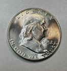1952 Franklin Half Dollar CHBU 625 nice cartwheel effect bright coin