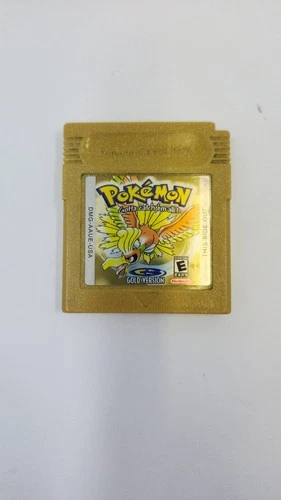 Pokemon Gold Version Nintendo Game Boy Color, 2000 *read description*