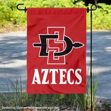 San Diego State Aztecs Red Garden Flag and Yard Banner