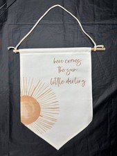 here Comes The Sun Little Darling Unisex Infant Newborn Baby Nursery Wall Decor