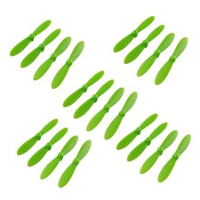 20pcs Hélices Hélices Pour Vis à Air Pour Cheerson CX 10 Mini Drone Vert
