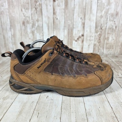 Red Wings Men's Leather Work Shoes Low Top Sneakers Size 10 D Brown EH Rated