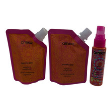 Amika Normcore Signature Shampoo, Conditioner The Wizard Travel no cap Size