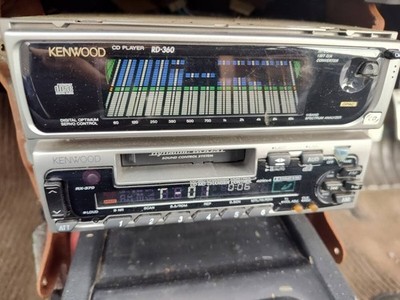 Kenwood RX-370 RD-360 Vintage CD Cassette Audio Near Mint JAPAN | eBay