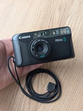 Canon Prima 5 Sure Shot Max 35mm Point Shoot 38mm f/3.5 Prime Film Camera EXC
