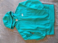 NWT Nike Youth Size M, Vibrant Green Zip-Up Hoodie 50 MSRP