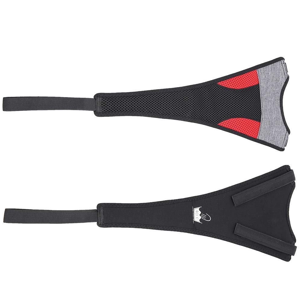 Tbest Bike Sweat Guard, Cycling Cover, Black, Fabric, Road Black/White