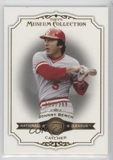 2012 Topps Museum Collection Copper 153/299 Johnny Bench #92 HOF 2d8