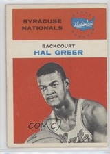1961-62 Fleer Hal Greer #16 Rookie RC HOF