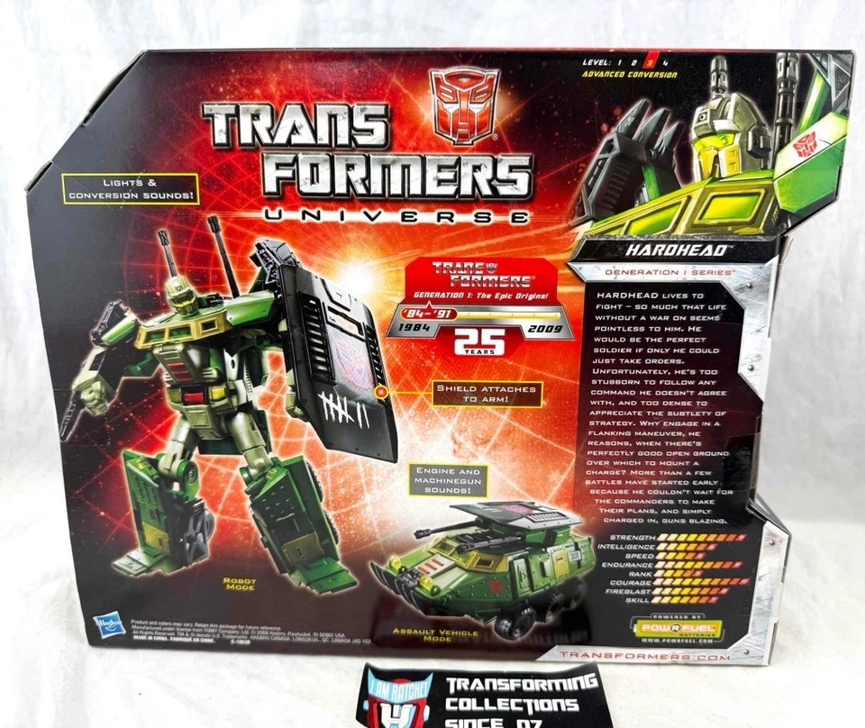 Transformers Universe Ultra Class Hardhead MISB Wal-Mart Exclusive - Image 2 of 2