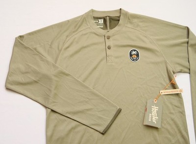 Howler Bros Loggerhead Henley Tee Shirt Herren Langarm Oberteil Gr.M Medium 1202