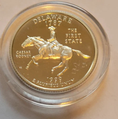 1999-S Washington State Quarter 90% Silver Proof Delaware