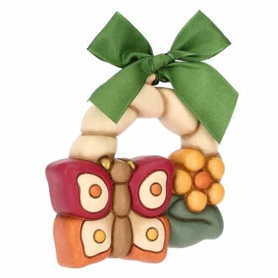 Thun Formella Con Farfalla E Fiori - Immagine 2 di 3