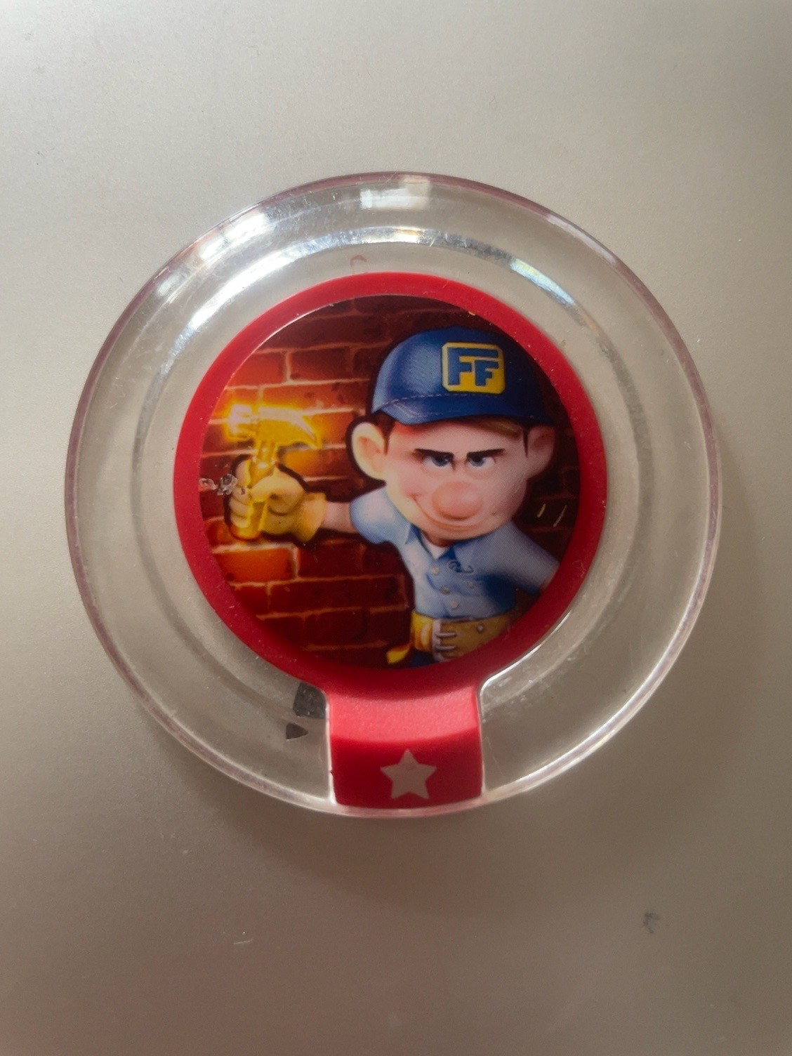Disney Infinity 1.0 Power Disc Fix-It Felix's Repair Usato