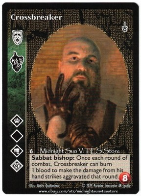 Crossbreaker Nosferatu Fifth Edition V5 V:TES VTES Vampire CCG