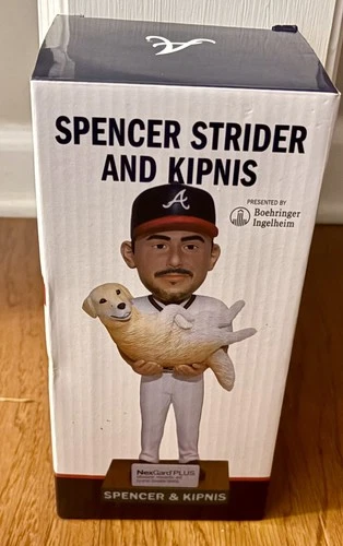 Spencer Strider and Kipnis Bobblehead - Atlanta Braves SGA 6/17/25 - Free Ship