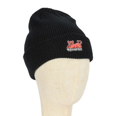 Toy Machine Devil Cat Beanie Mütze - Schwarz