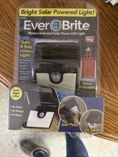 Ever Brite Solar Power LED Light Motion Activated, Super Bright