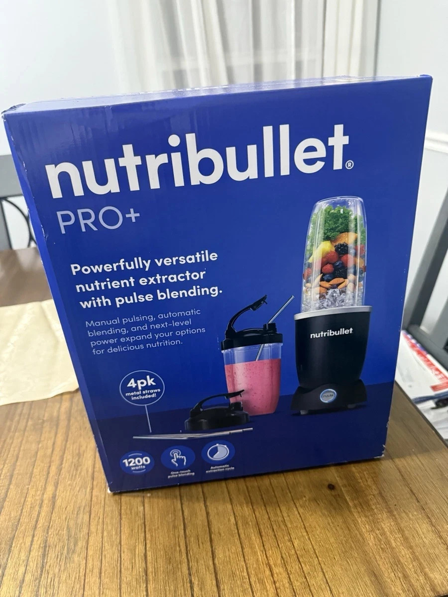 Nutribullet Pro Plus 1200W Personal Blender - Matte Black
