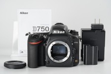 [Near Mint +++] NIKON D750 24.3MP DSLR Camera Body Shuttercount 9,080 #4017A