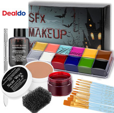 SFX Makeup Kit Professional Face Body Paint Halloween Cosplay Makeup Set