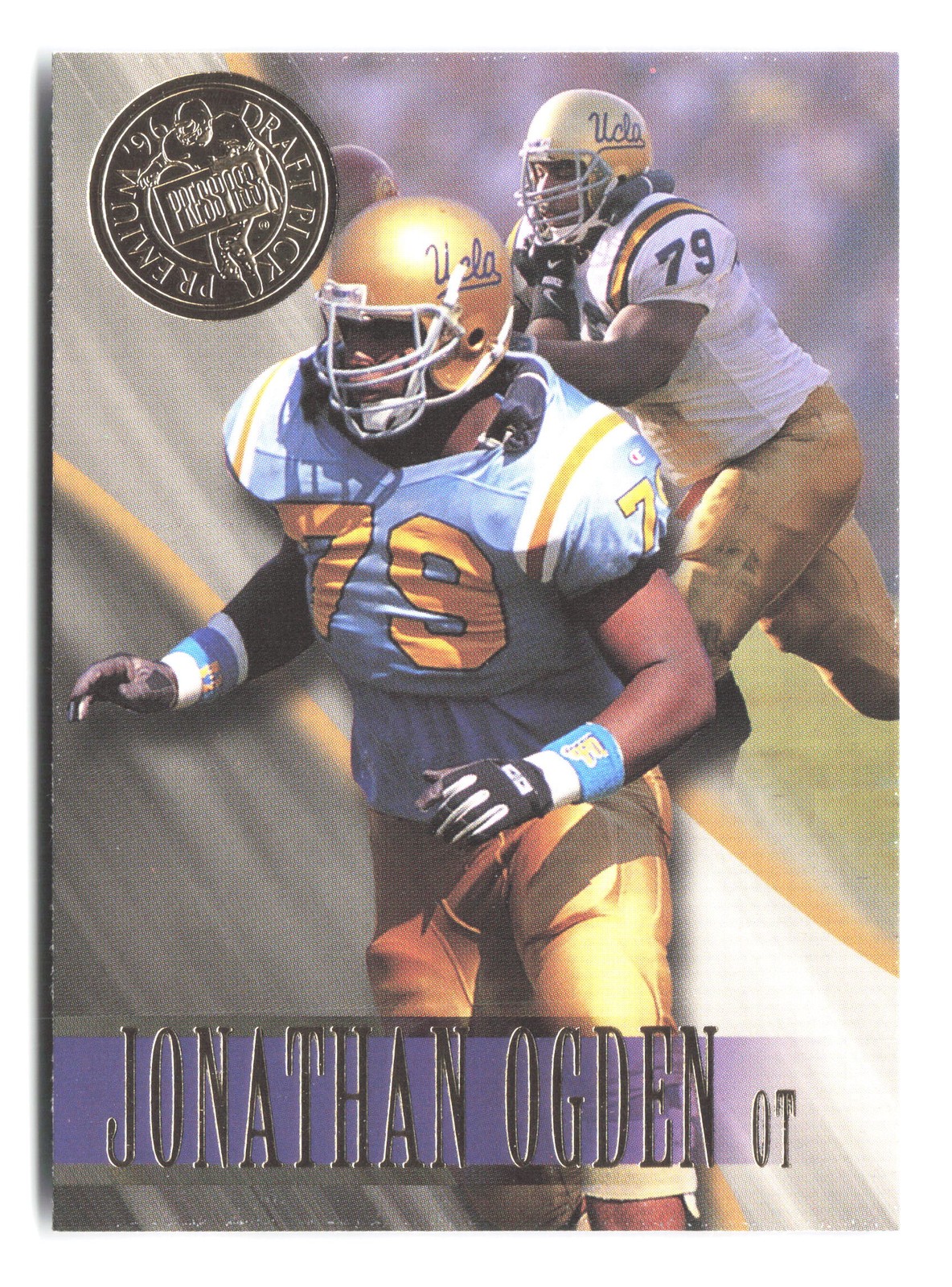 1996 Press Pass #2 Jonathan Ogden