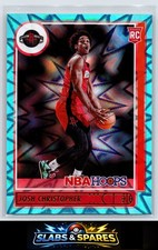 Josh Christopher 2021-22 Hoops #214 Teal Explosion Rookie RC Houston Rockets