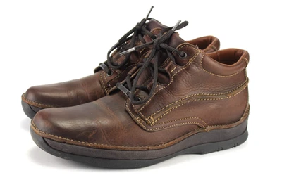 Clarks Gr.42 Uk.8 Herren Komfort Halbschuhe Boots Braun  Gore-Tex TOP  L 951 - Bild 1 von 4