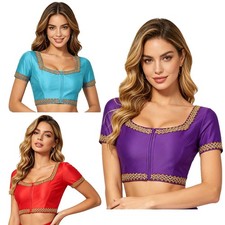 Women Belly Dance Crop Top Themed Party Belly Dancer Tops Belly Dancing Outfit