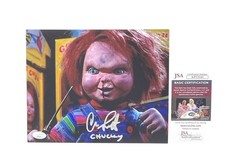 Chucky Child's Play Christopher Swift Signed Horror Photo Painter Artist JSA